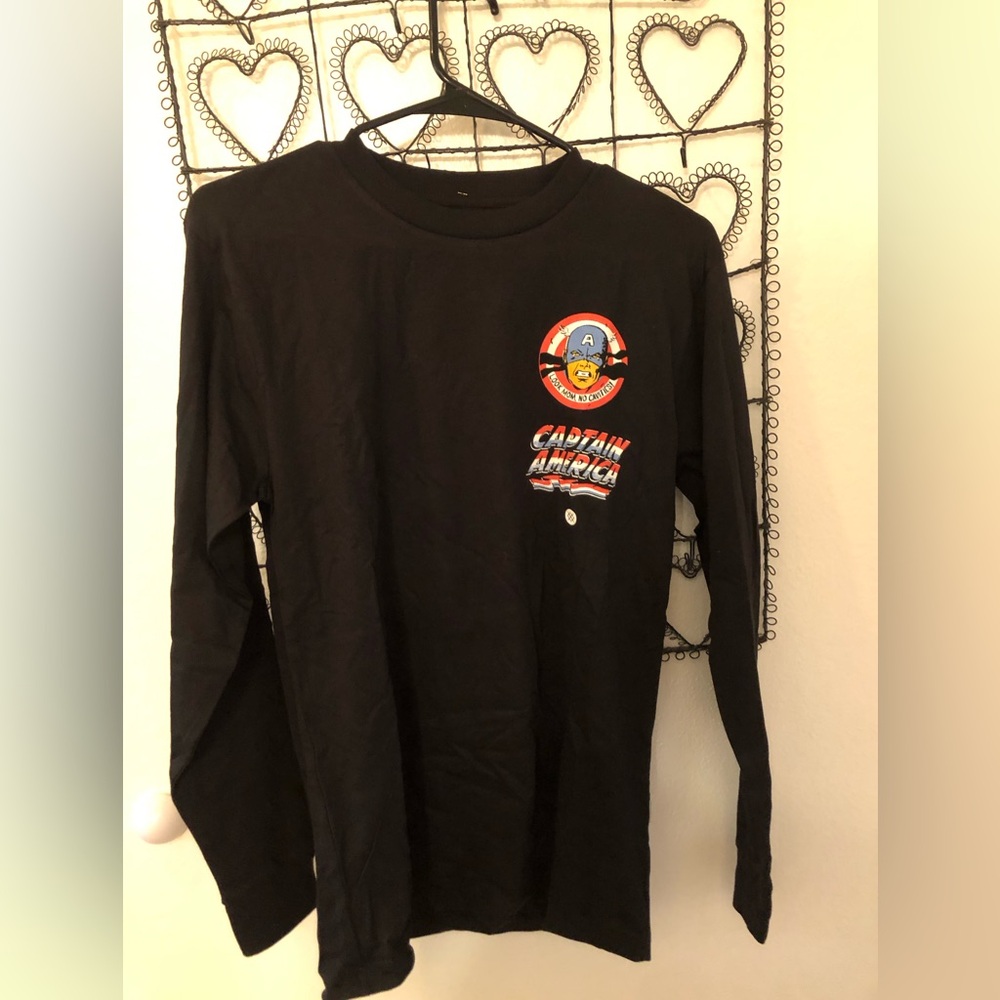 Stance Marvel Black Longsleeve T-Shirt